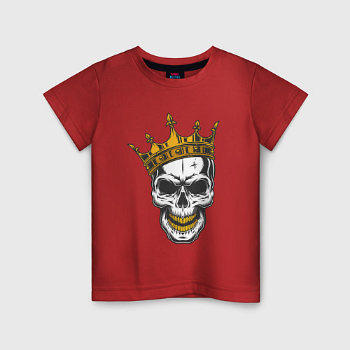 Детская футболка Король всегда / Красный – фото 1