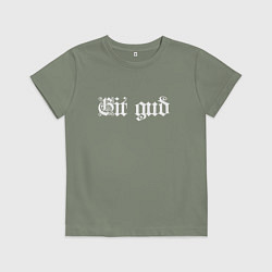 Детская футболка Git gud