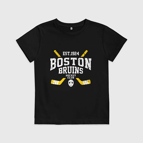 Детская футболка Бостон Брюинз / Черный – фото 1