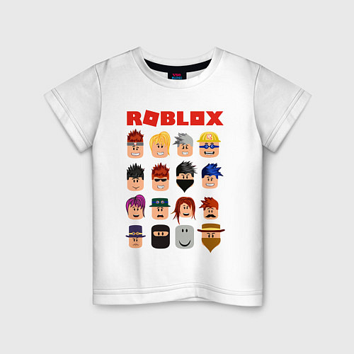 Детская футболка ROBLOX / Белый – фото 1