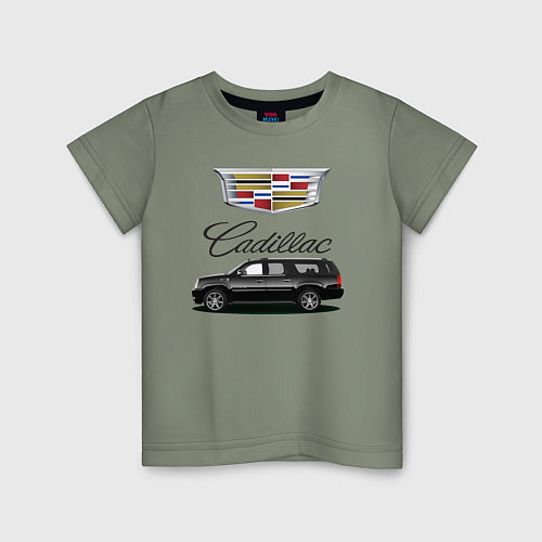 Детская футболка Cadillac / Авокадо – фото 1