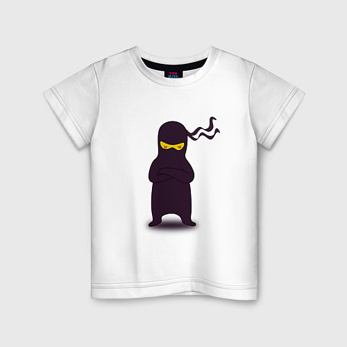 Детская футболка Самурай / Белый – фото 1