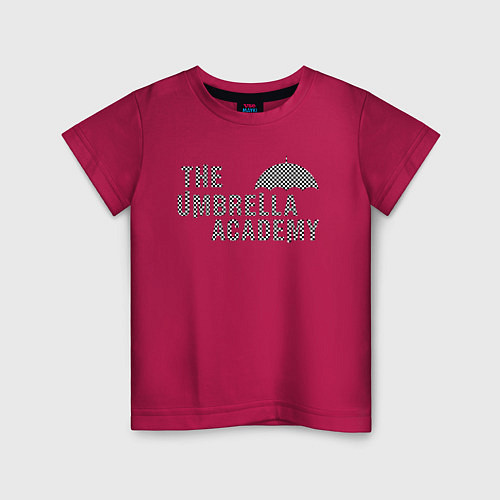 Детская футболка Umbrella academy / Маджента – фото 1