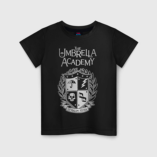 Детская футболка Академия Амбрелла / Черный – фото 1