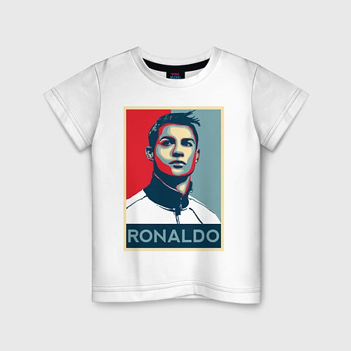 Детская футболка CRISTIANO RONALDO / Белый – фото 1