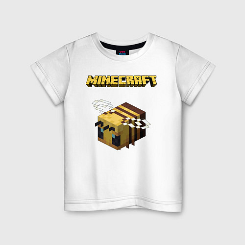 Детская футболка Minecraft / Белый – фото 1