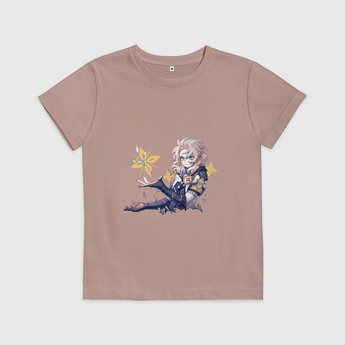 Детская футболка Альбедо / Пыльно-розовый – фото 1