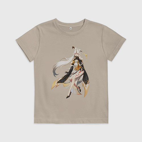 Детская футболка Нин Гуан / Миндальный – фото 1