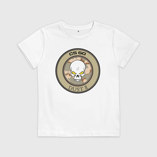 Детская футболка Dust / Белый – фото 1