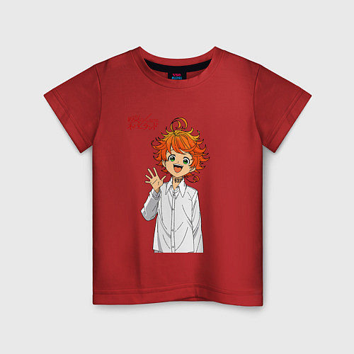 Детская футболка Обещанный Неверленд / Красный – фото 1