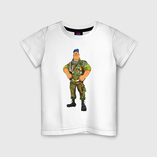 Детская футболка Защитник Отечества / Белый – фото 1