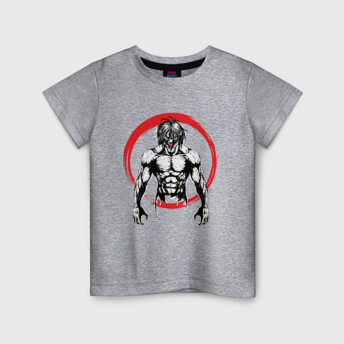 Детская футболка Атака Титанов / Меланж – фото 1