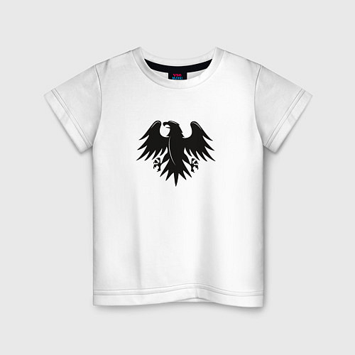 Детская футболка Орел / Белый – фото 1