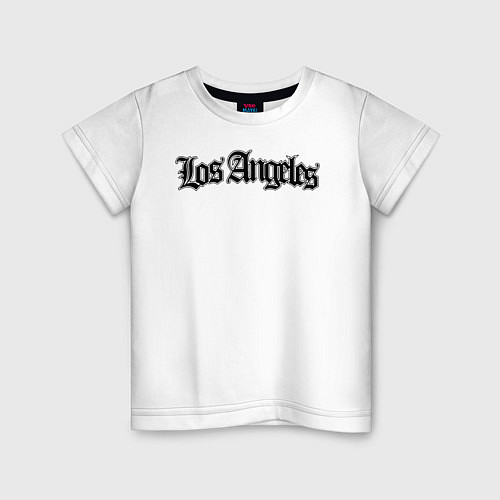 Детская футболка Los Angeles / Белый – фото 1