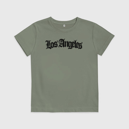 Детская футболка Los Angeles / Авокадо – фото 1