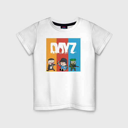 Детская футболка DayZ ДэйЗи / Белый – фото 1