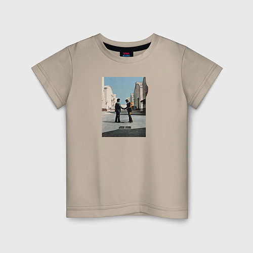 Детская футболка Pink Floyd / Миндальный – фото 1