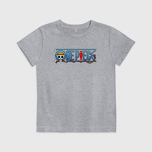 Детская футболка ONE PIECE ВАН ПИС / Меланж – фото 1