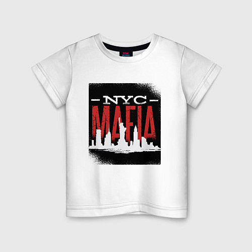 Детская футболка New York Mafia / Белый – фото 1
