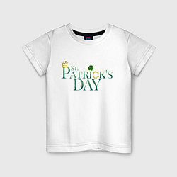 Детская футболка День святого патрика подкова