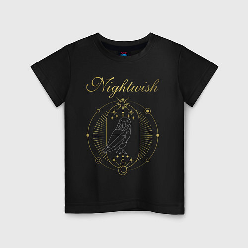 Детская футболка NIGHTWISH / Черный – фото 1