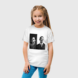 Футболка хлопковая детская Tom hardy, цвет: белый — фото 2