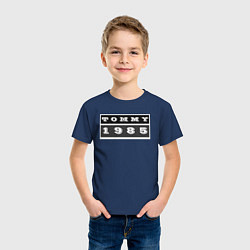 Футболка хлопковая детская Tommy 1985, цвет: тёмно-синий — фото 2