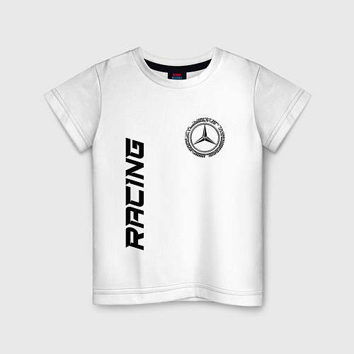 Детская футболка Mercedes / Белый – фото 1