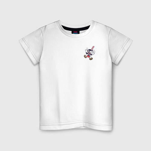 Детская футболка Сuphead / Белый – фото 1