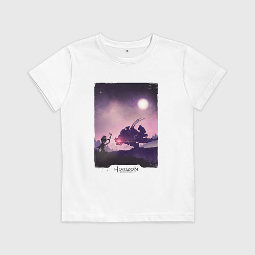 Детская футболка Horizon fight / Белый – фото 1