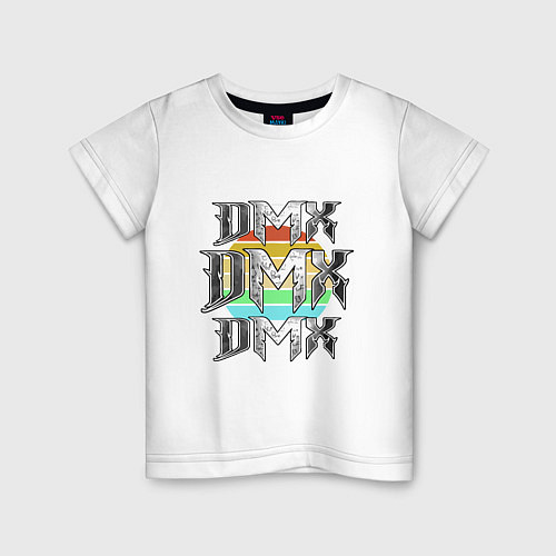 Детская футболка DMX - Dark Man X / Белый – фото 1