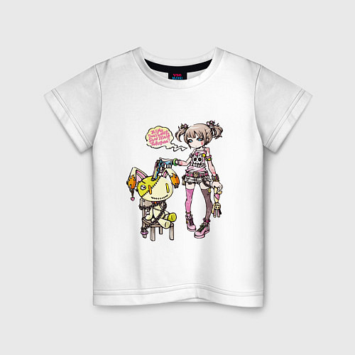 Детская футболка Аниме барби / Белый – фото 1