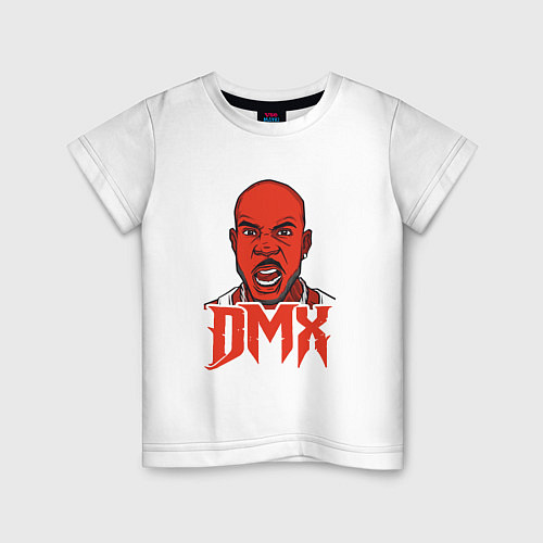 Детская футболка DMX Red / Белый – фото 1