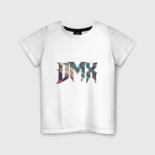 Детская футболка DMX Color / Белый – фото 1