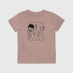 Детская футболка Ойкава Тоору Haikyuu