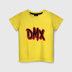 Футболка хлопковая детская DMX Rap, цвет: желтый