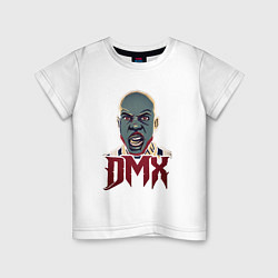 Футболка хлопковая детская DMX Evil, цвет: белый