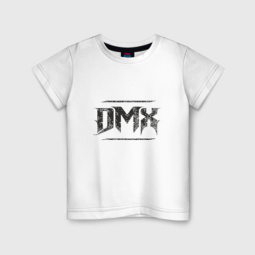Детская футболка DMX Black / Белый – фото 1