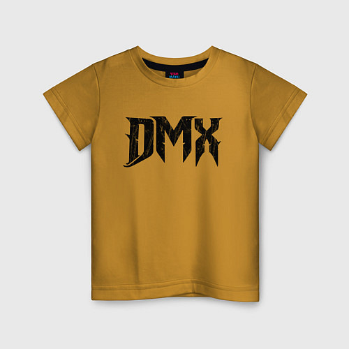 Детская футболка DMX Logo Z / Горчичный – фото 1