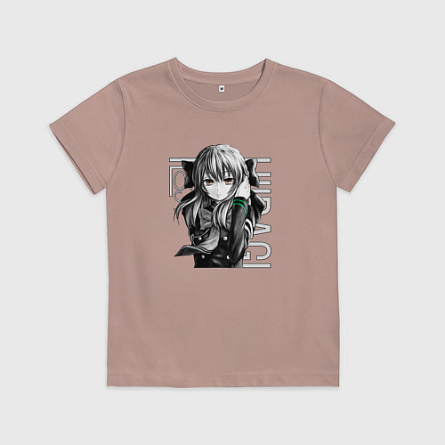 Детская футболка Шиноа Хираги Последний Серафи / Пыльно-розовый – фото 1