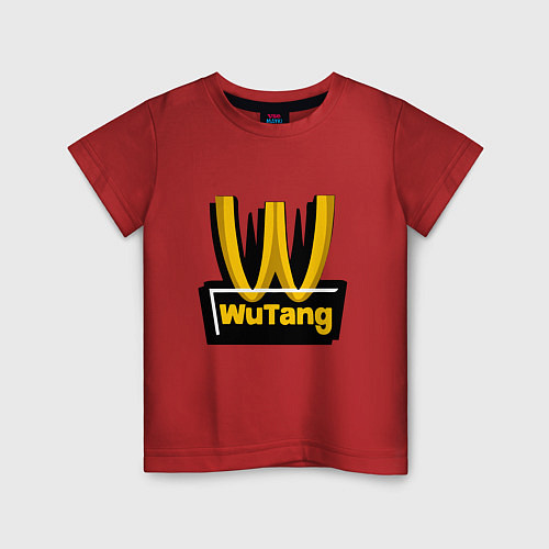 Детская футболка W - Wu-Tang / Красный – фото 1