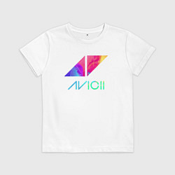 Детская футболка AVICII RAIBOW
