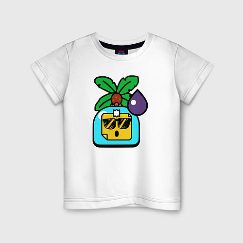 Детская футболка SPROUT ICON 3 / Белый – фото 1