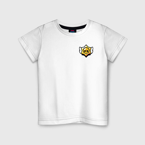 Детская футболка Brawl stars / Белый – фото 1