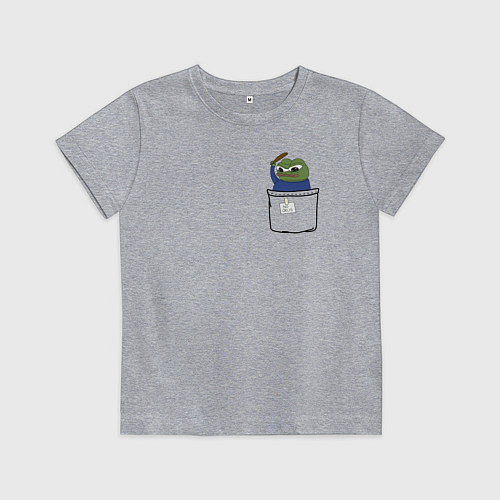 Детская футболка Pepe simp / Меланж – фото 1