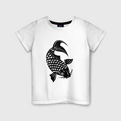 Детская футболка Карп кои рыба