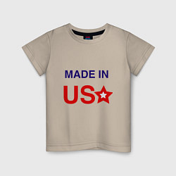 Детская футболка Made in usa