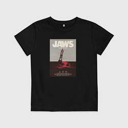 Детская футболка Челюсти Jaws