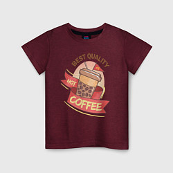 Детская футболка Hot Coffee