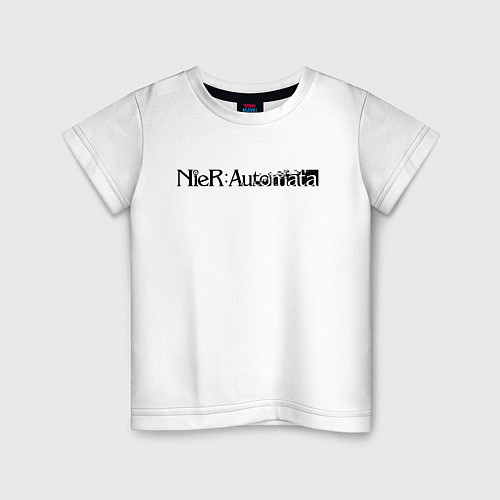 Детская футболка Nier Automata Logo Z / Белый – фото 1